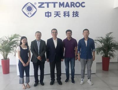 全國政協常委林毅夫視察中天摩洛哥工廠，擘畫中非通信建設合作新藍圖